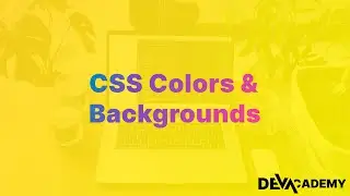 Learn HTML & CSS - CSS Colors and Backgrounds