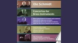 Music for five horns in F, timpani and percussion: GRAVE