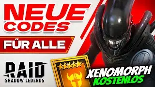 Xenomorph ist DA❗Raid Shadow Legends Promo Codes + Xenomorph-Guide⚡Deutsch 2025