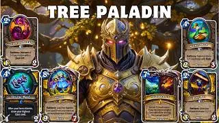 Corrupted Shaladrassil Aura Combo - Best Tree Paladin Deck to Climb Legend - Hearthstone Standard