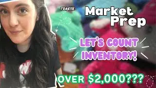 Sorting through my ENTIRE Crochet market inventory 2026!