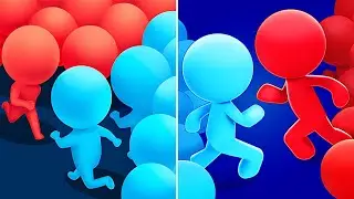 CountStickman 3D Vs Count Master 3D 🟣🔴🟣Discovering Hidden Levels Gameplay UYR43