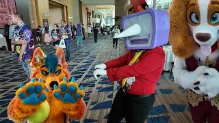 ITS FURRY TV TIME! Fursuits at Megaplex 2025