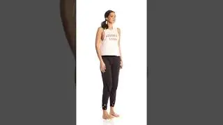Spiritual Gangster Goddess Gang Yoga Crop Tank | SwimOutlet.com
