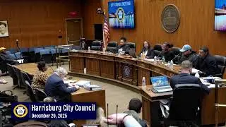 Harrisburg City Council Meeting - 12/29/2025