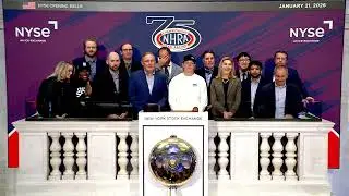 NHRA (National Hot Rod Association) Rings The Opening Bell&reg;