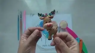 Reno navideño de Pasta Flexible.