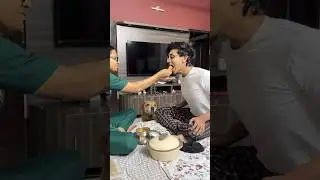 Leo getting jealous of me😂 #shorts #minivlog | Anant rastogi