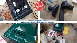 Hoover Turbopower UB088 - BNIB* but broken since new! Repair & Demonstration