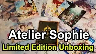 Atelier Sophie Limited Edition Unboxing - Alchemist of the Mysterious Book [PS4]