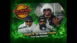 The Vulgo FK  - On The Radar  Freestyle American's First Time Reaction 🔥🎤