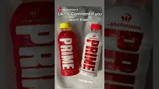 NEW RARE PRIME Hydration Bottles! Limited Edition #drinkprime #prime #ksi #loganpaul #viral #shorts