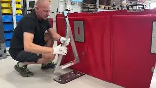 New Collapsible Quarantine Container for Quenching and Cooling Electric Cars -  instructions for use