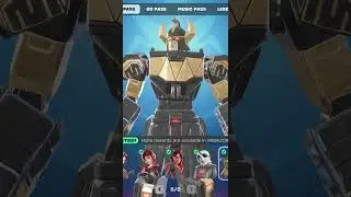 I Have The Dino MegaZord Skin Early