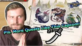 3 Apex Monsters! Monster Hunter Rise Long Sword Gameplay