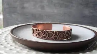 Handmade Copper Cuff Bracelet, Healing Copper Bracelet, Copper Jewelry Review