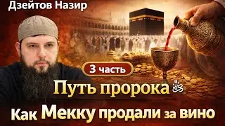 3 часть | путь пророка ﷺ | как Мекку продали за вино | Дзейтов Назир 