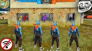  No Internet Prank 🤣| FREE FIRE FUNNY GAMEPLAY | ADI GAMING