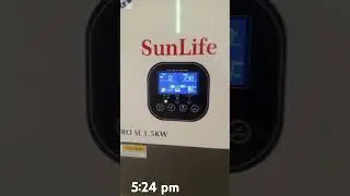 sunlife 1.5 kw  #solar #solarconverter #renewableenergy #solarsystem #ongridinverter #solarenergy