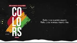 Bob manecky ft Platform - Marry me (Official Lyrics Video)