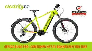 Gepida Ruga Pro Tour - Consumer NZ's #1 Ranked Electric Bike #electricbike