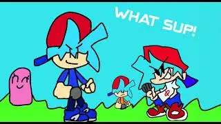 FNF vs what sup Leo! (Song:what sup) 