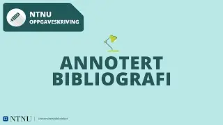 Annotert bibliografi