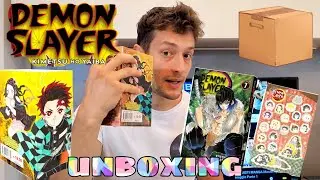 DEMON SLAYER UNBOXING - COFANETTO e 7 VARIANT