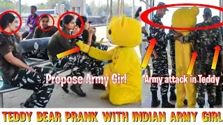 Teddy Bear Propose 🌹 With Indian Girl Amry | Pranks | Am Action