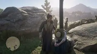 RDR2 Hidden Dialogue - Abigail Comforts Sadie As Sadie Grieves Over Her Husband 