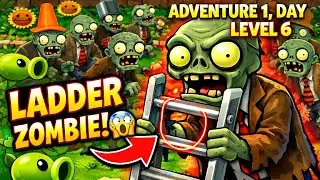 ⚔️ Melawan Zombie di Day Level 6 | Plants vs Zombies