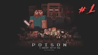 POISON | Mapa de aventuras y terror en minecraft - PARTE 1