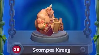 Warcraft Rumble - Stomper Kreeg - Dire maul dungeon boss - Cairn Bloodhoof Horde Build