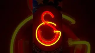 #galatasaray #neon #smallbusiness #animation #light #woodworking #gs #music