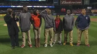 WS2015 Gm4: Urban Youth Academy players honored