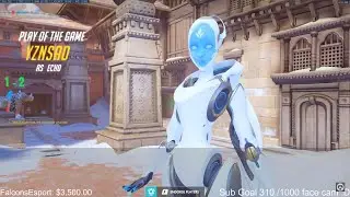 POTG! TOP 500 ECHO Gameplay - YZNSA! OVERWATCH SEASON 29