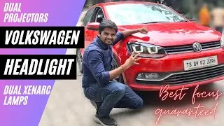 POLO VENTO AMEO HEADLIGHTS UPGRADE || DUAL PROJECTORS || DUAL XENARC LAMPS || BEST FOCUS #9550010888