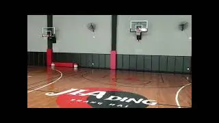 how to install a wall mounted basketball hoops if wall can not bear weight