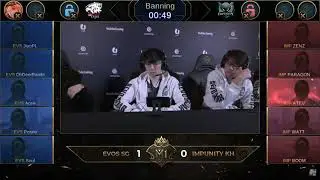 M1 world championship - EVOS vs IMPUNITY Game 2