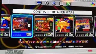 Nintendo SNES Classic Mini Power On UK Edition
