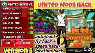 United Mods Hack||Hack Kase Download Kare || Version 5 How to download hack 💥#viral #trending#tiktok