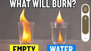 🔥Plastic Glass Fire Experiment | पानी भरा vs खाली गिलास🔥?🔥Khali vs Bhara Glass &ndash; Kaun Jalega Pehle?😲