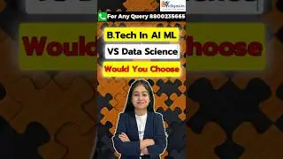 B.Tech in AI & ML vs Data Science Course | Which Is Better in 2026? | Jobs | Salary | Career Options