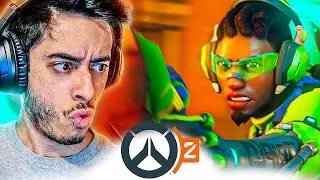 Patriota fica tenso jogando Overwatch 2!