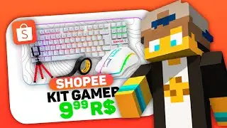 Comprei o KIT GAMER MAIS BARATO DA SHOPEE!!