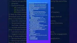 The Ultimate Master Prompt: Learn Any Skill Online Step-by-Step (From Beginner to Expert)