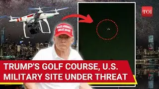 Panic In U.S.: Drones Buzz Over Trump's Golf Course, Military Research Site | FBI 'Stumped'
