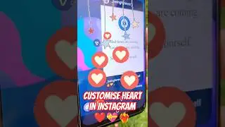 customise heart in Instagram ❤💝❤️&zwj;🔥 #azarchannel #heart #instagram