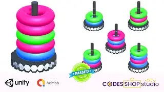 Hoop Stack 3D Puzzle