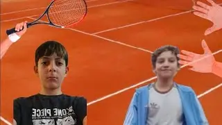 Tennis avec mon pote Thibz